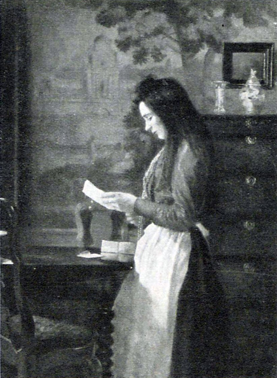 Brevet av Ernst Oppler