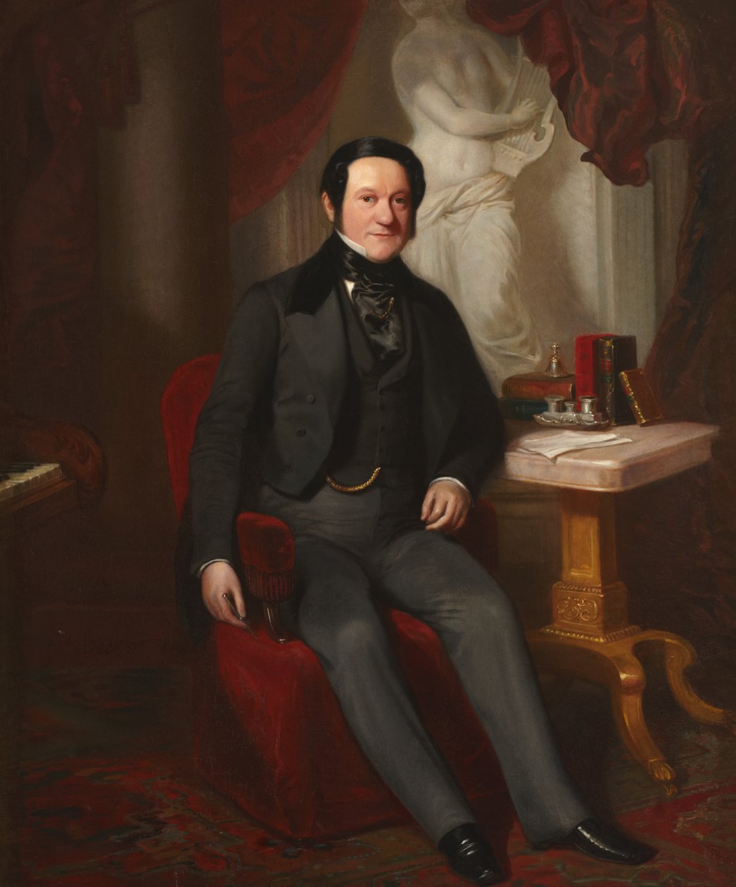 Domenico Francesco Maria Crivelli, 1849 av Ernst August Becker