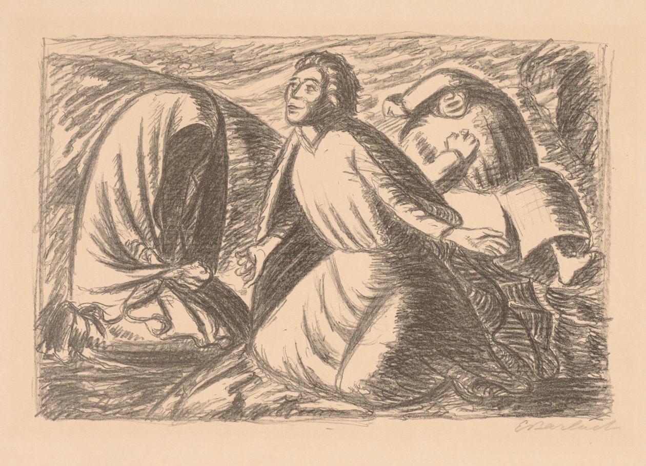 Håp og fortvilelse II av Ernst Barlach