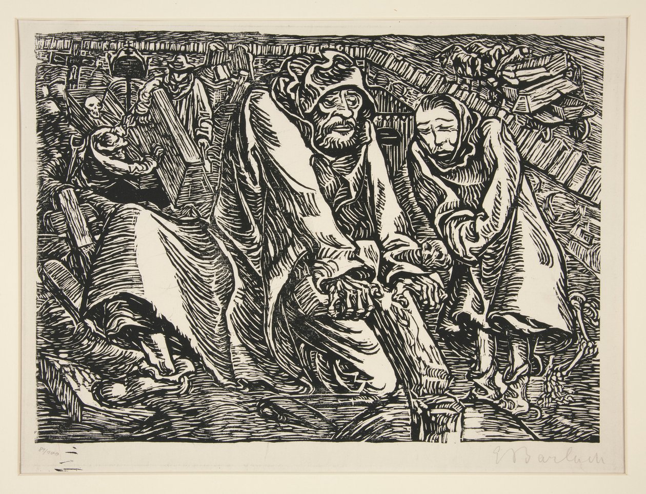 Kors- og gravrøvere av Ernst Barlach