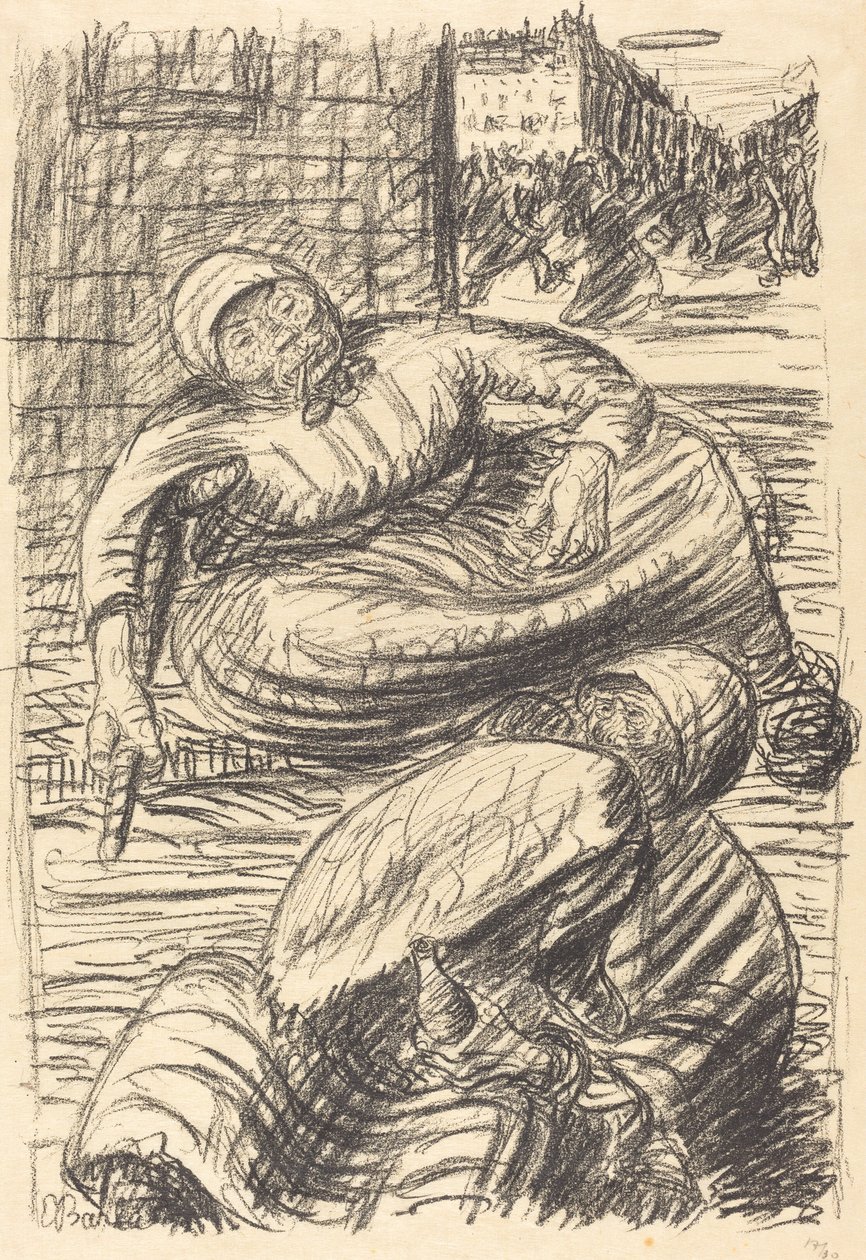 Gate i Warszawa av Ernst Barlach