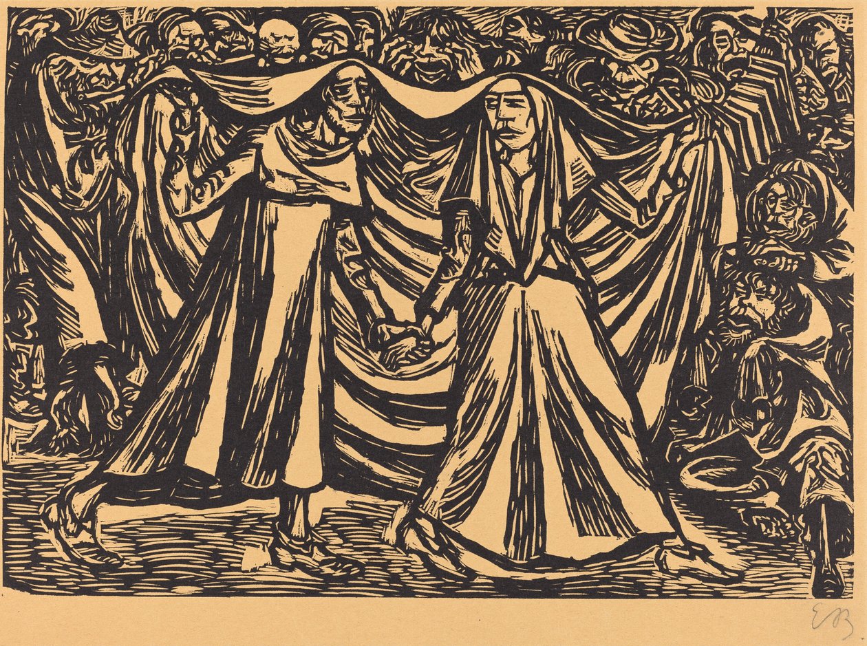 Dødedansen II av Ernst Barlach