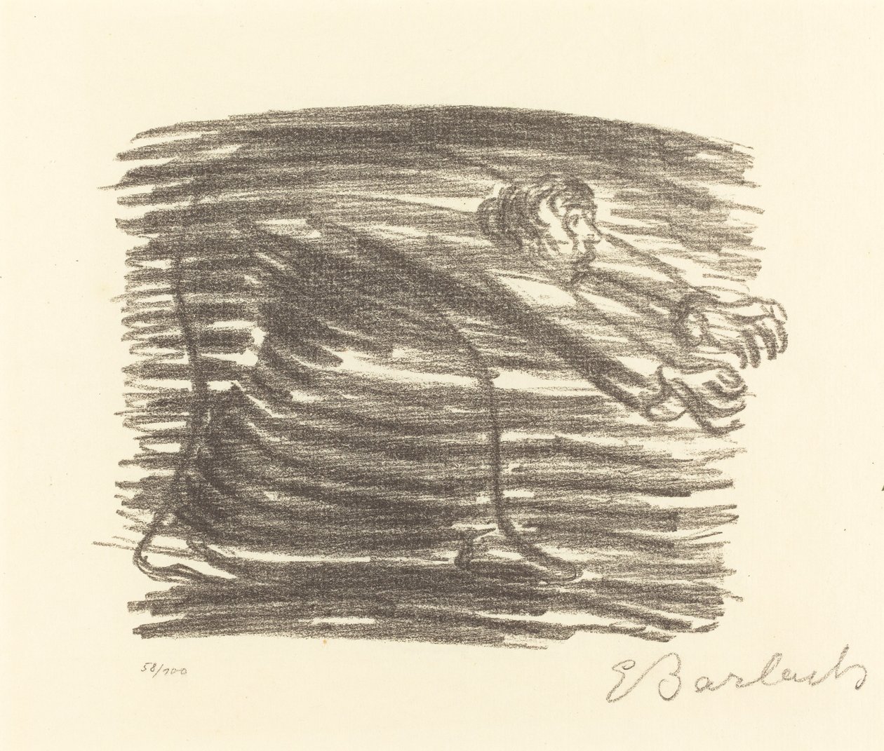 Gå i skyggen av Ernst Barlach
