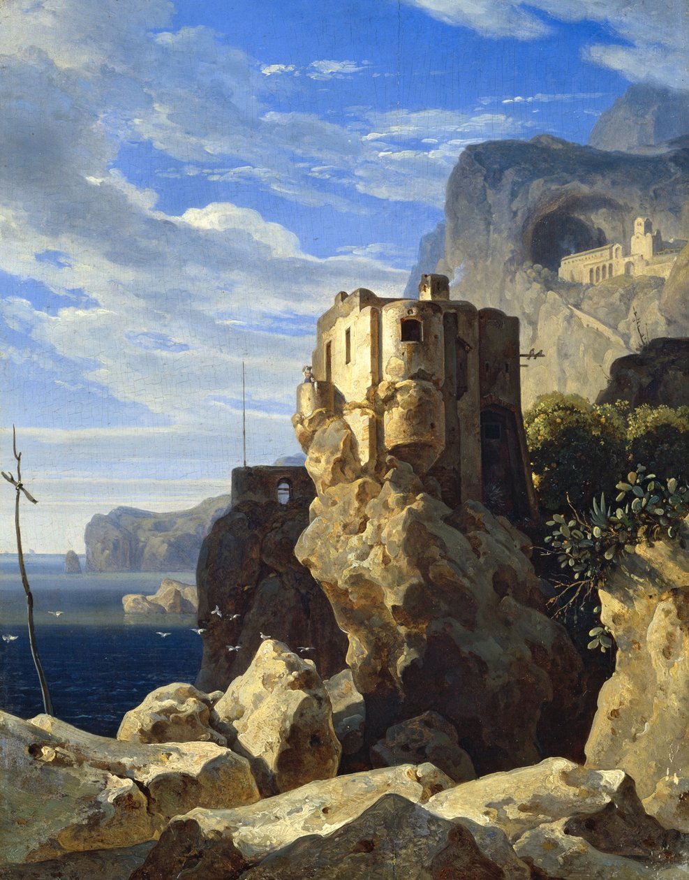 San Francesco bei Amalfi av Ernst Fries