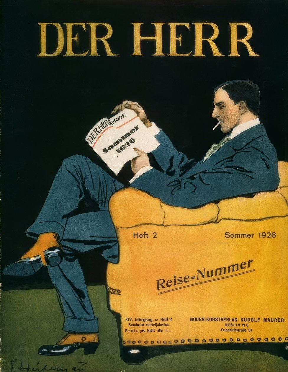 The gentleman / mote sommeren 1926 av Ernst Heilemann