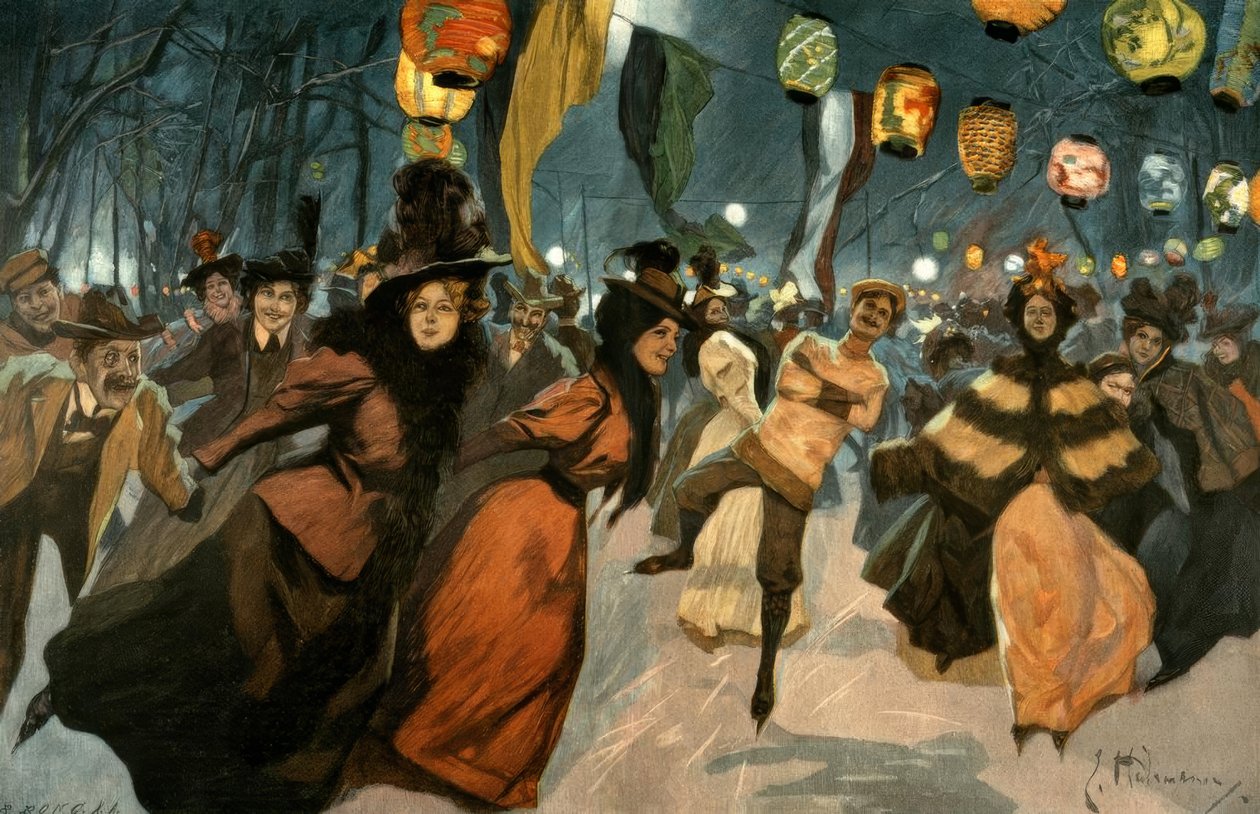 Isfestival av Ernst Heilemann