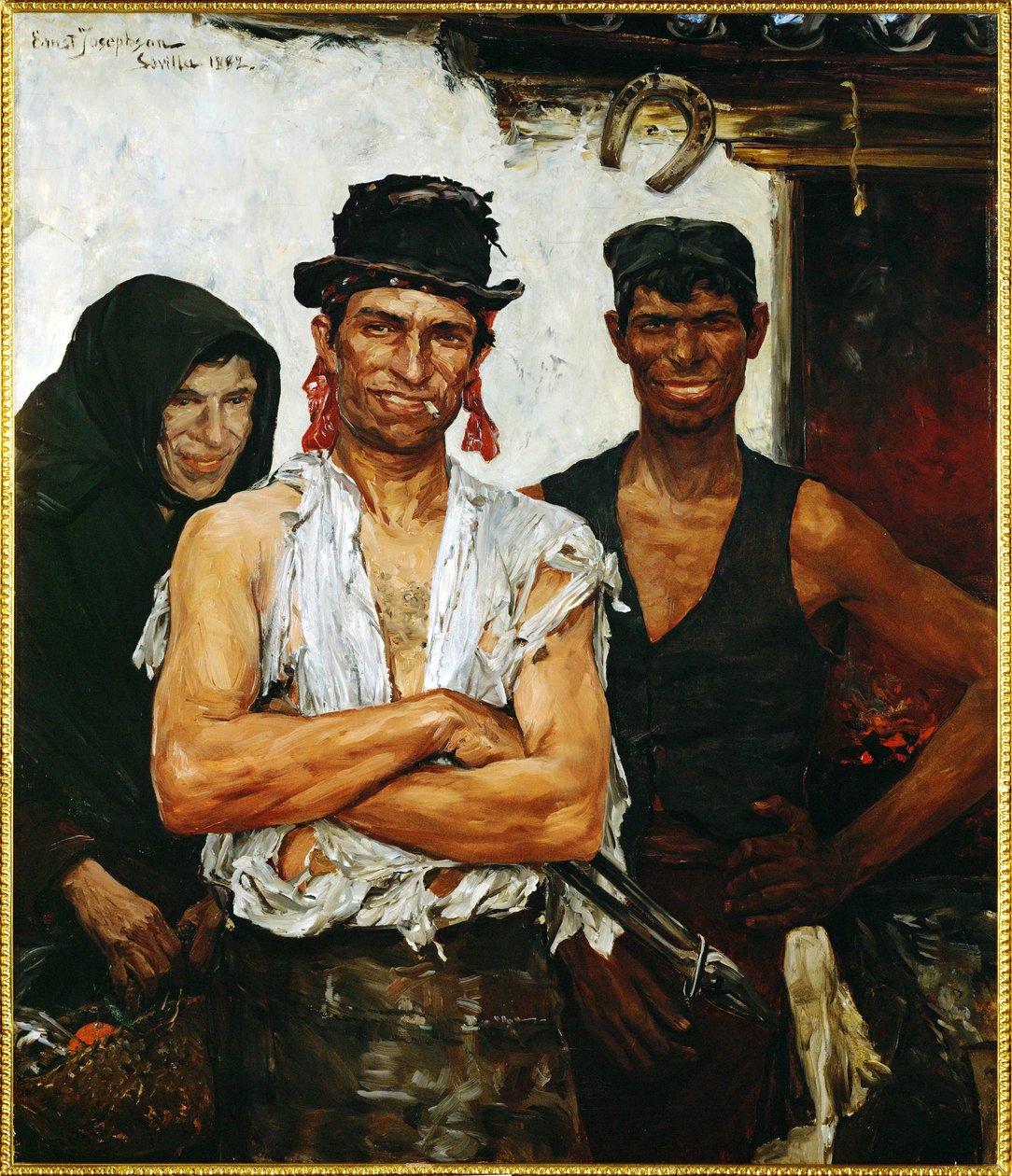 Spanske smeder, II av Ernst Josephson