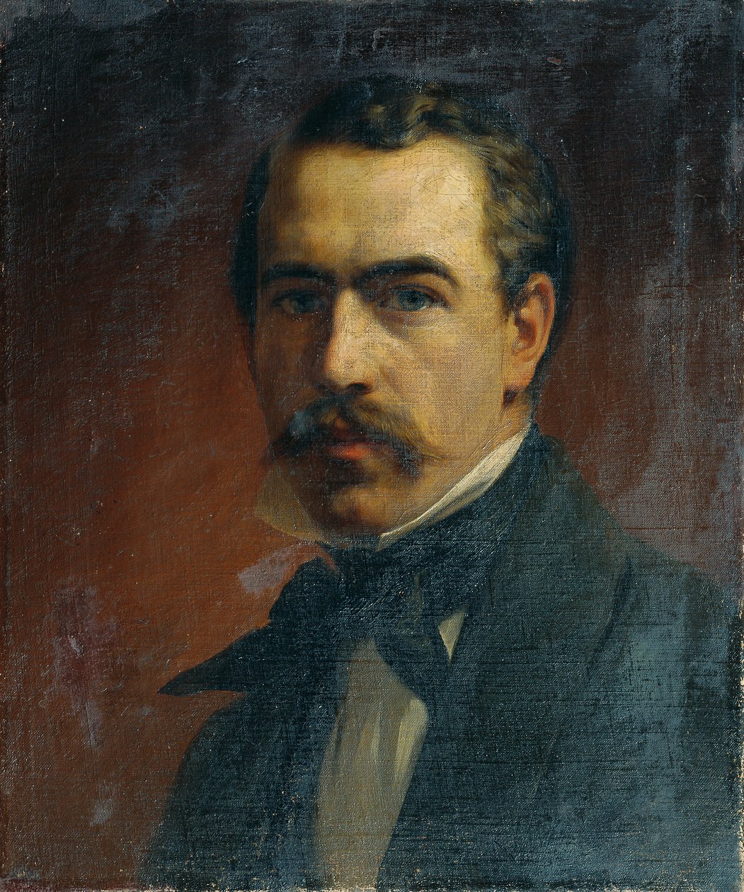 selvportrett av Ernst Lafite