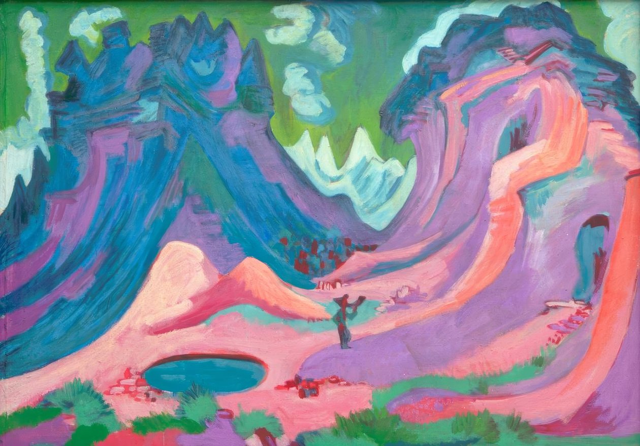 Amselfluh av Ernst Ludwig Kirchner
