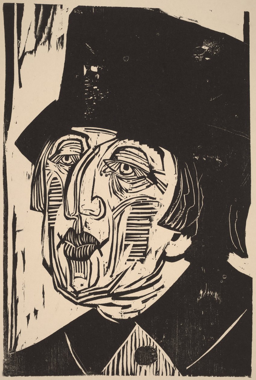 Annette Kolb av Ernst Ludwig Kirchner