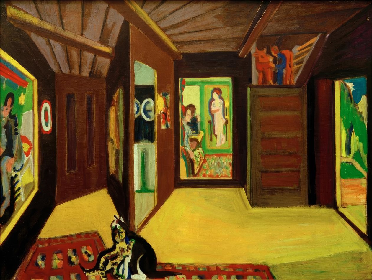 Bergatelier av Ernst Ludwig Kirchner