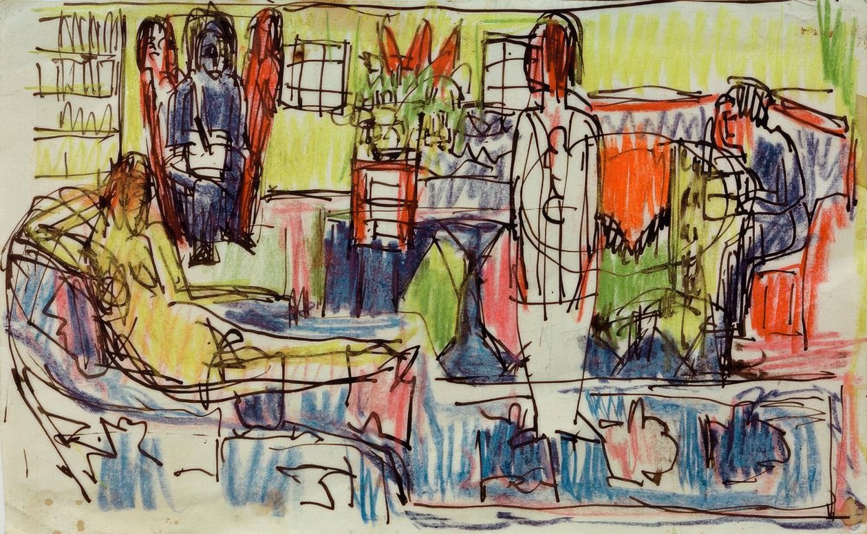 Moderne bohem av Ernst Ludwig Kirchner