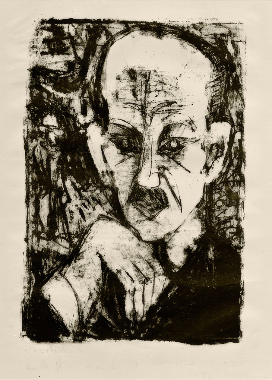 Carl Sternheim av Ernst Ludwig Kirchner