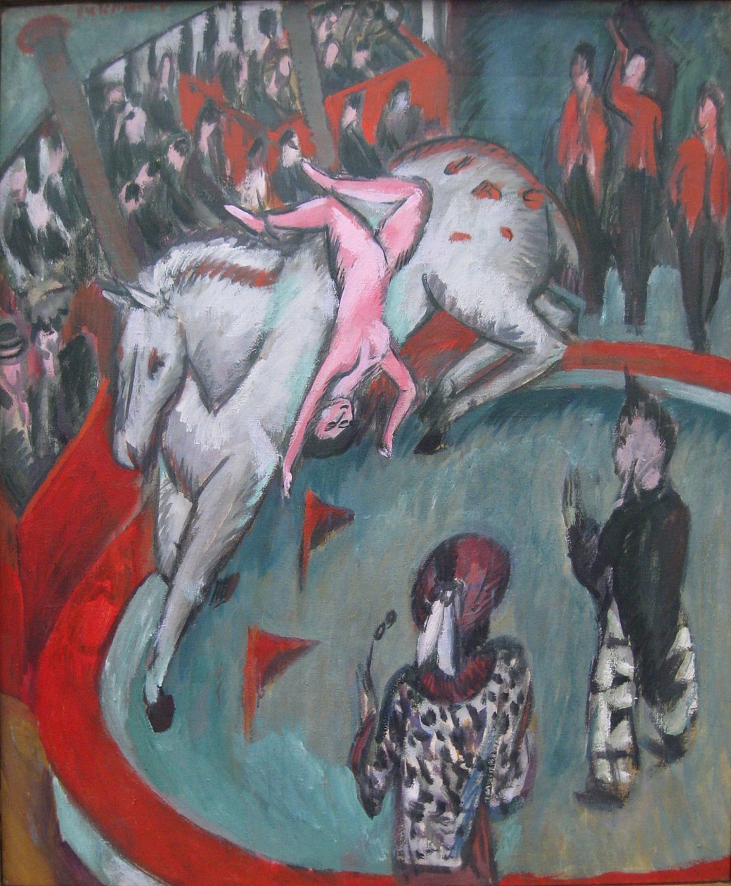 Sirkus av Ernst Ludwig Kirchner