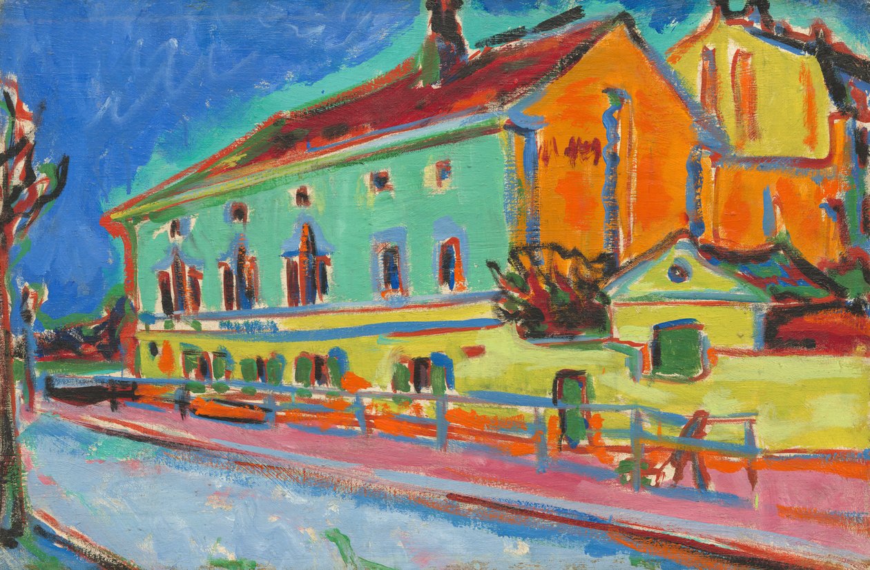 Dance Hall Bellevue [forside] av Ernst Ludwig Kirchner