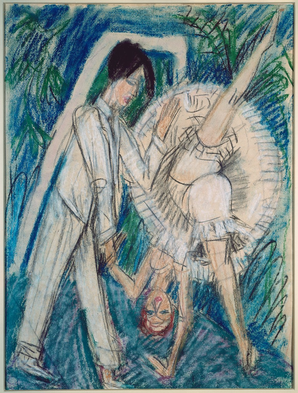 Dansende par av Ernst Ludwig Kirchner