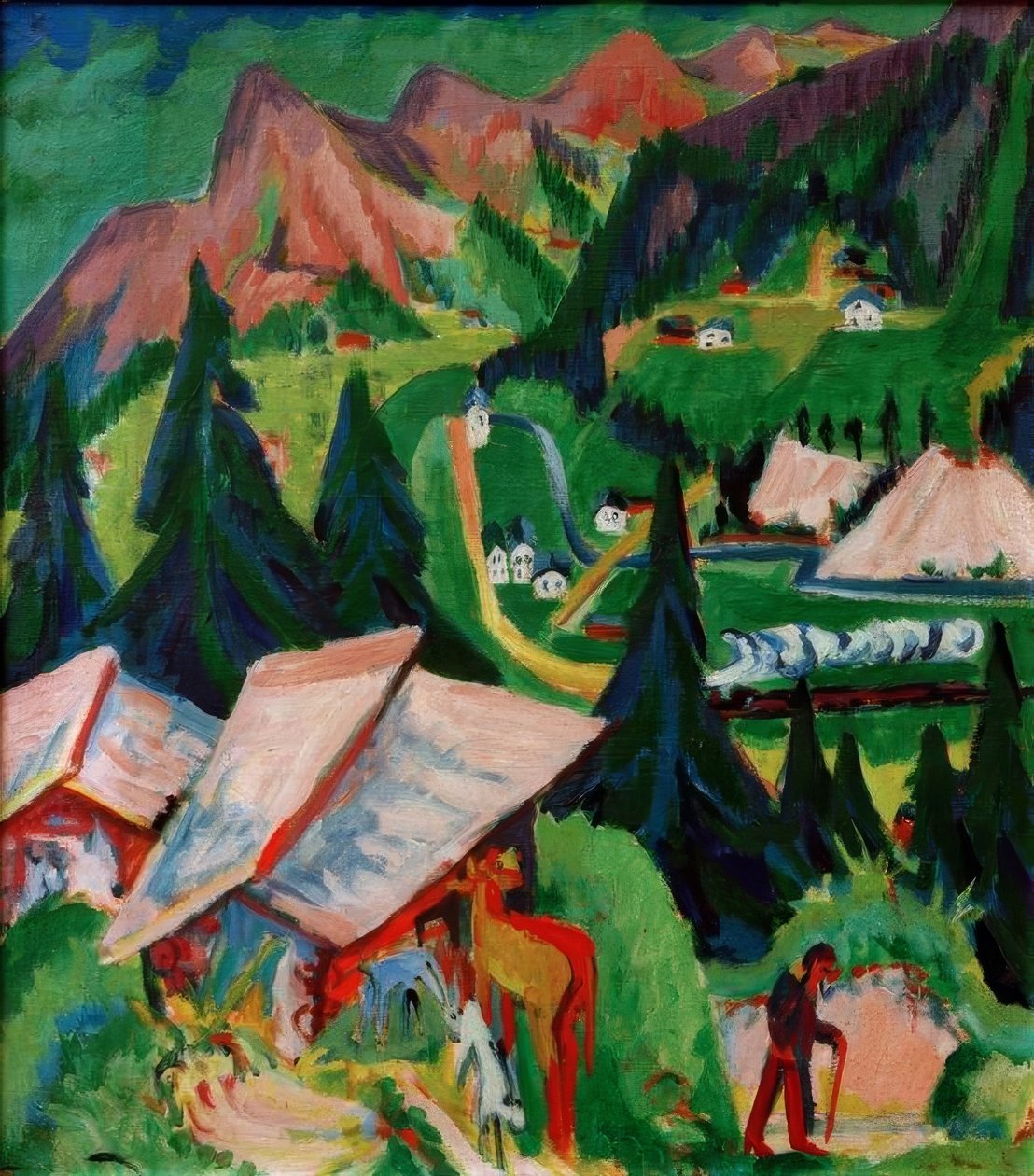 Junkerboden fra stafel av Ernst Ludwig Kirchner