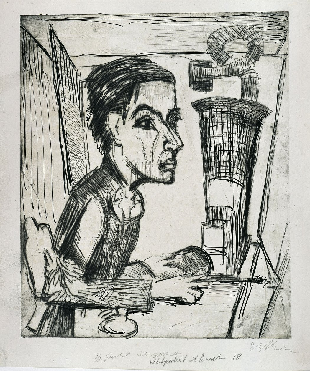 Maleren av Ernst Ludwig Kirchner