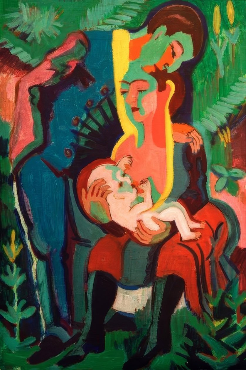 Familien av Ernst Ludwig Kirchner