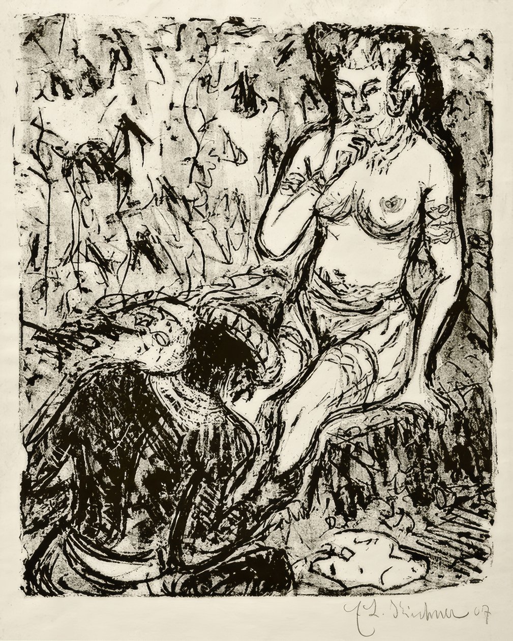 Hyllesten av Ernst Ludwig Kirchner