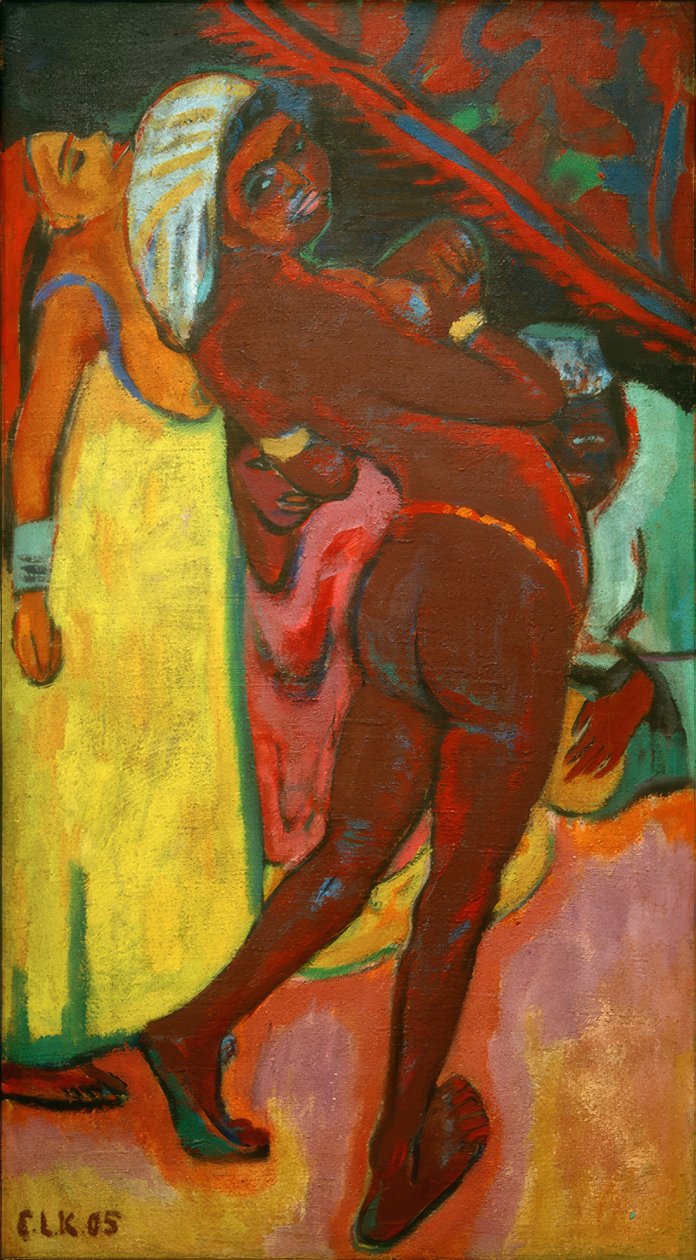 Den svarte danseren av Ernst Ludwig Kirchner