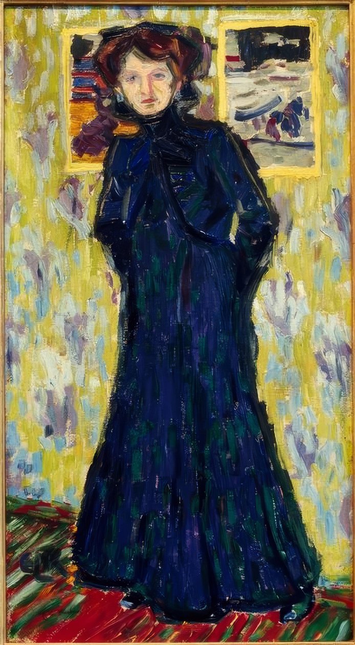 Doris, står av Ernst Ludwig Kirchner