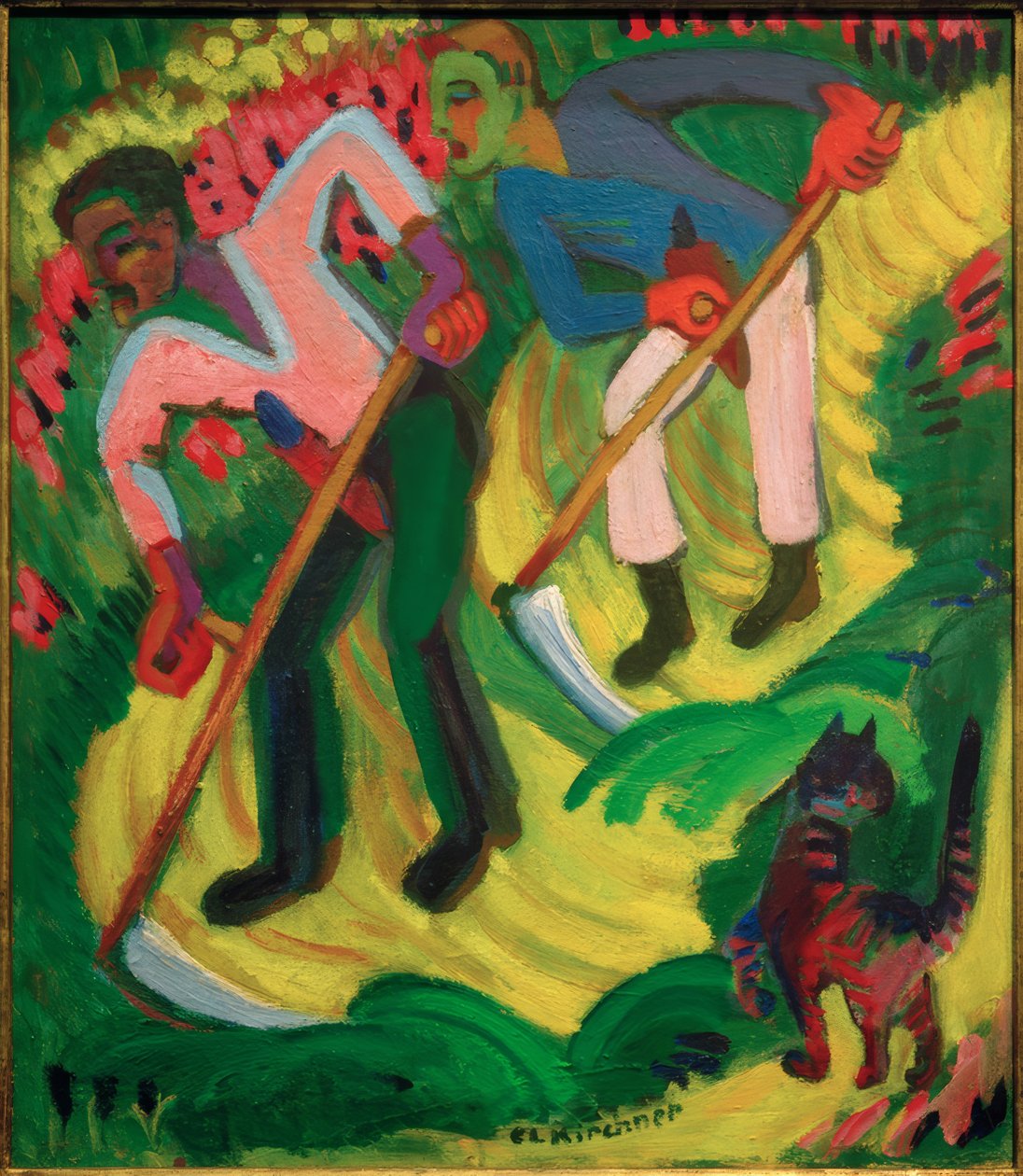 E.L. Kirchner, Mower, Müller-brødrene av Ernst Ludwig Kirchner