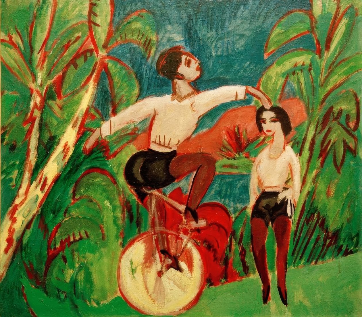 Ensyklister av Ernst Ludwig Kirchner