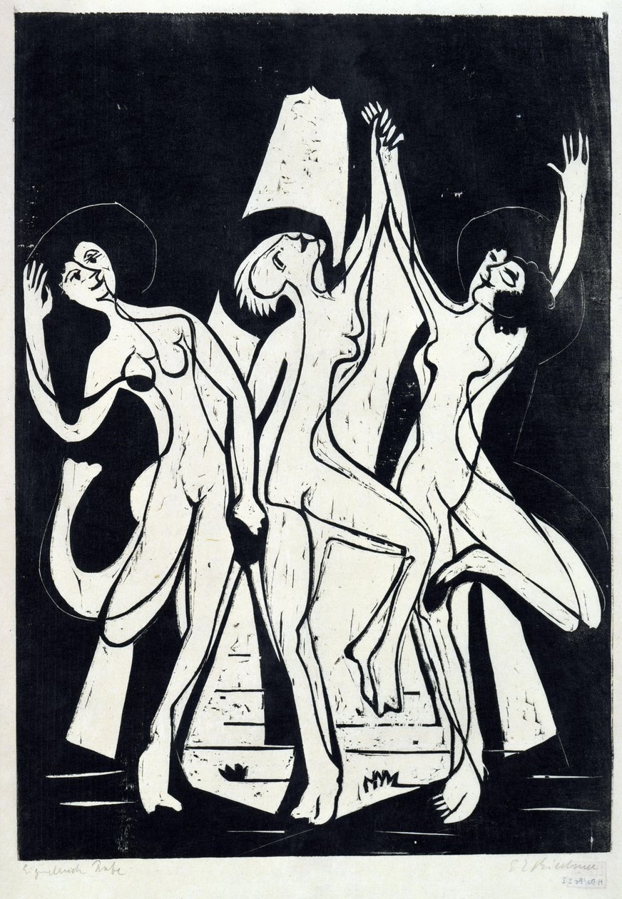 Fargenes dans av Ernst Ludwig Kirchner