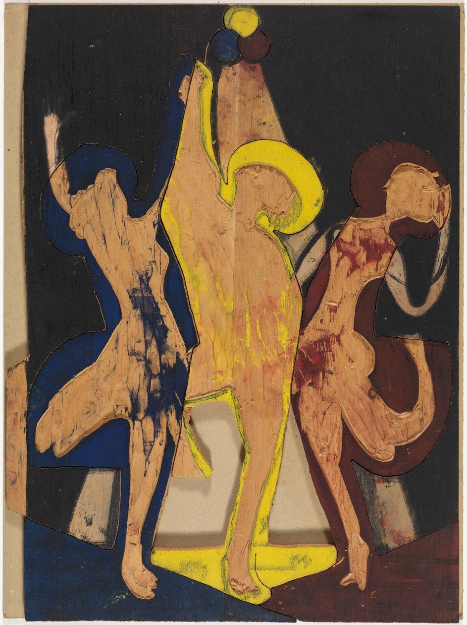 Fargedans, fargeblokk I av Ernst Ludwig Kirchner