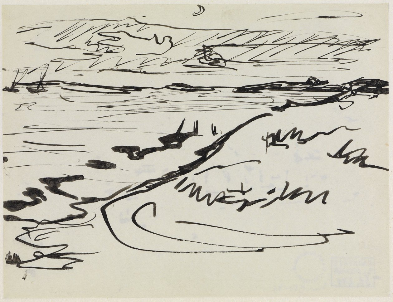 Fehmarn-kysten av Ernst Ludwig Kirchner