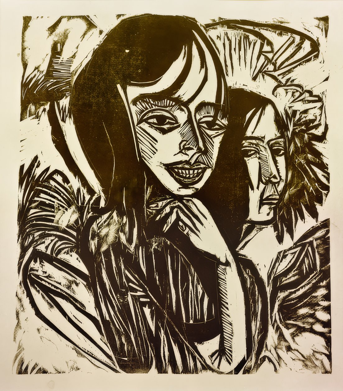 Femern jenter av Ernst Ludwig Kirchner