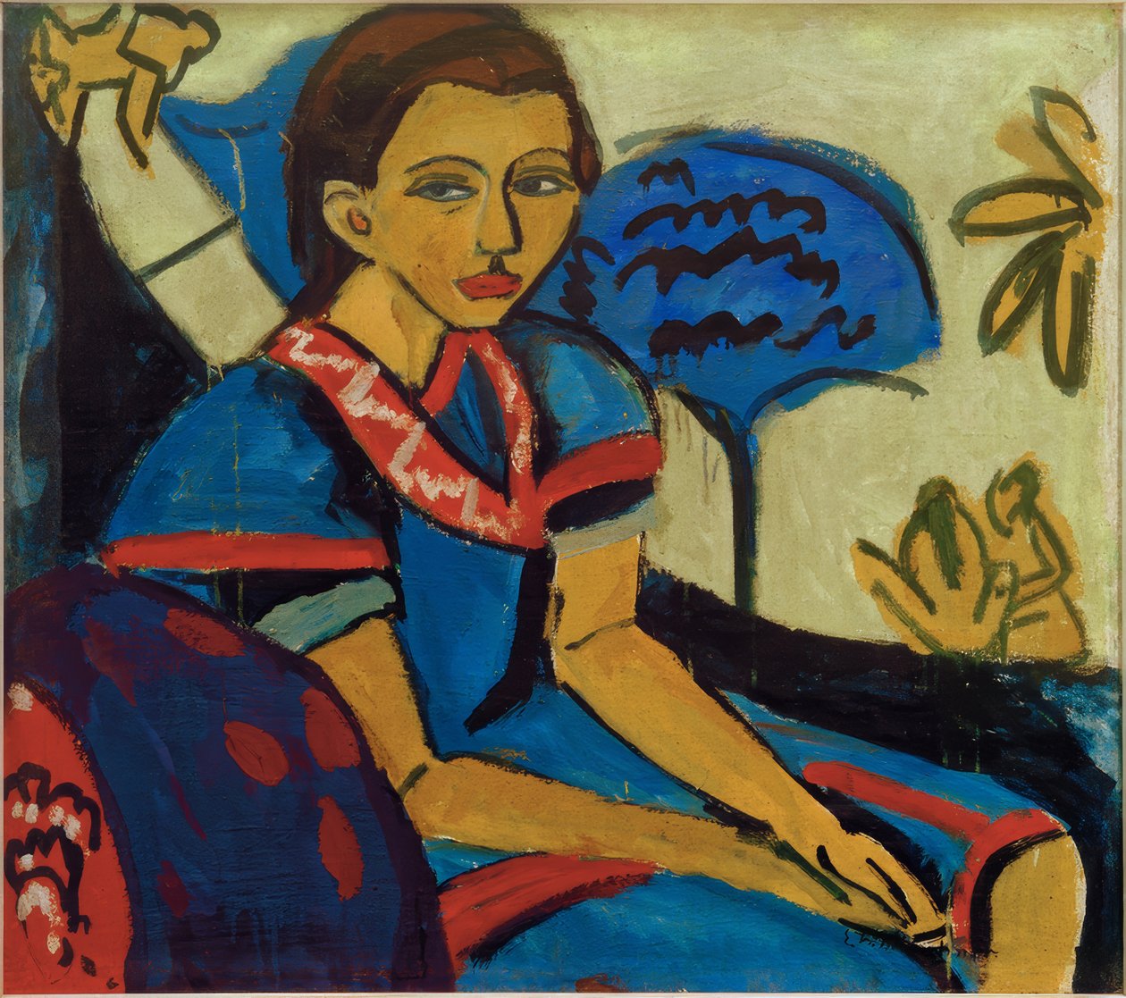 Fränzi av Ernst Ludwig Kirchner