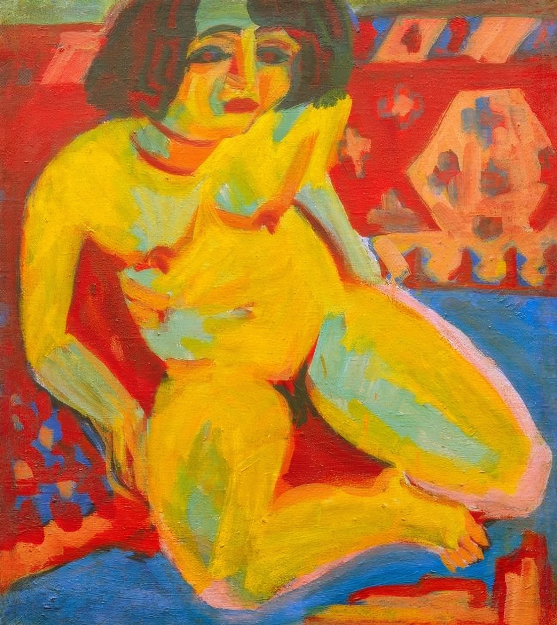 Naken kvinne (dodo) av Ernst Ludwig Kirchner