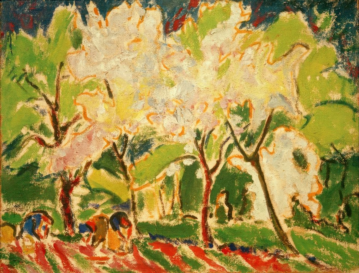 Vårlandskap av Ernst Ludwig Kirchner