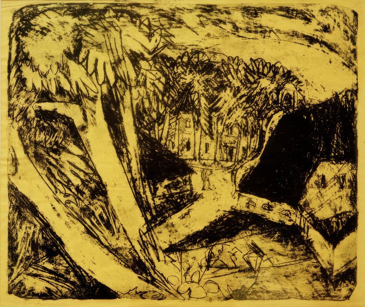 Gut Staberhof av Ernst Ludwig Kirchner