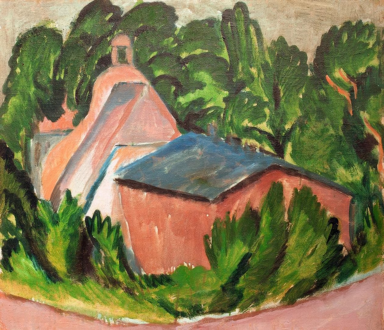Gut Staberhof av Ernst Ludwig Kirchner