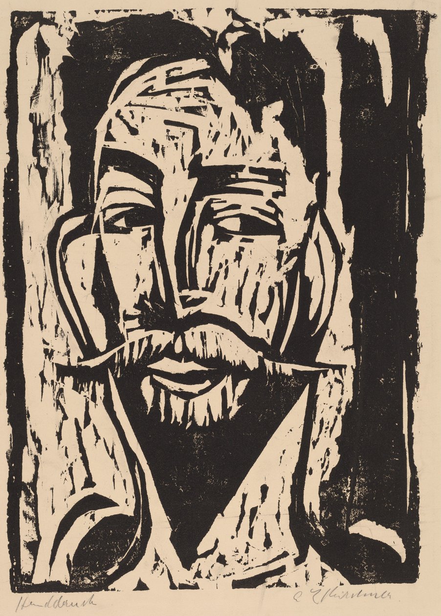 Leder for Prof. Dr. Graef av Ernst Ludwig Kirchner