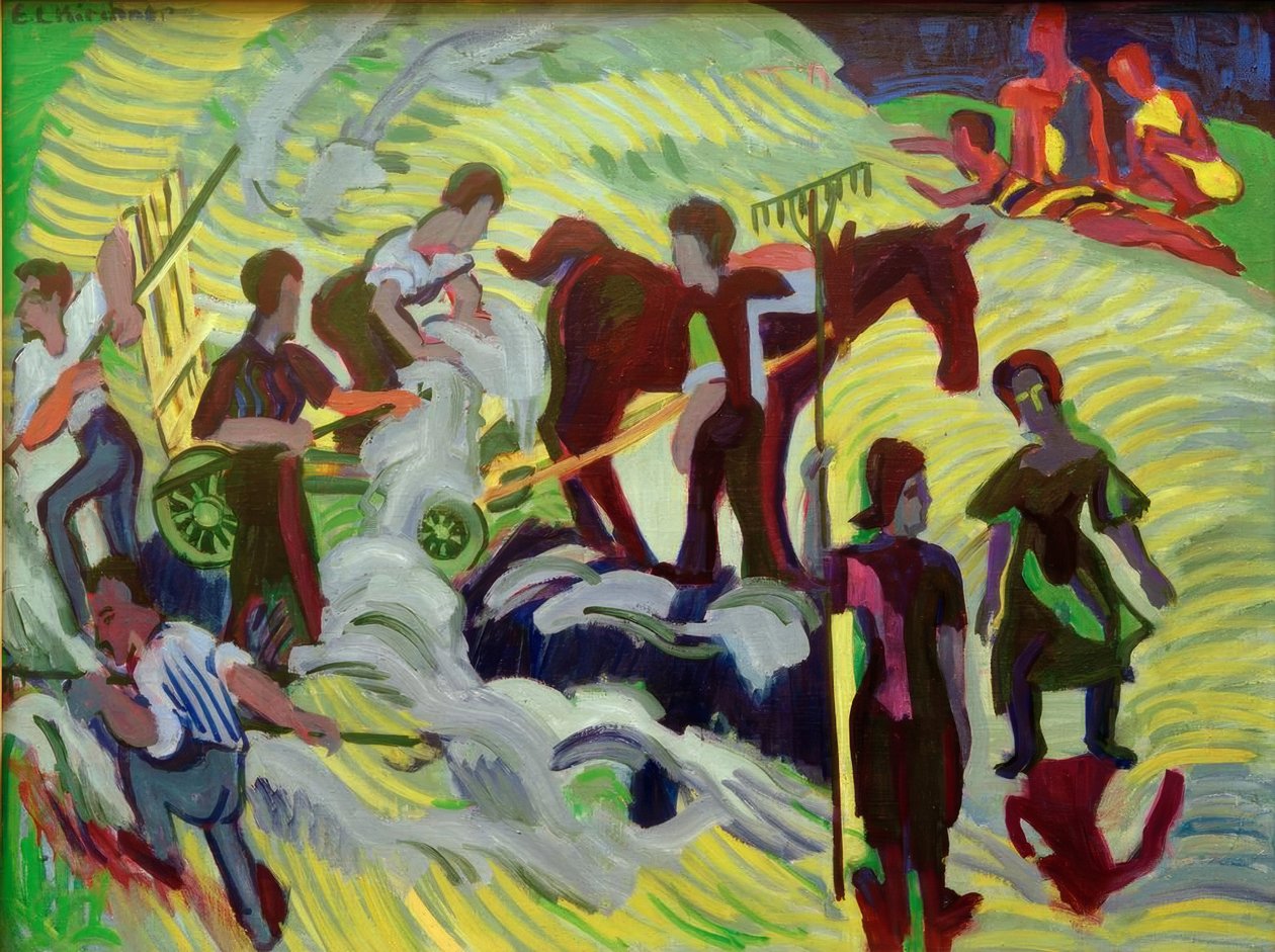 Høsting av Ernst Ludwig Kirchner