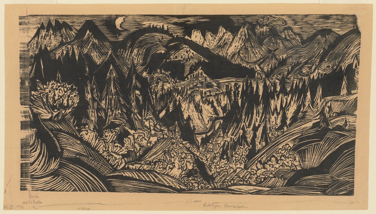 Junkerboden av Ernst Ludwig Kirchner