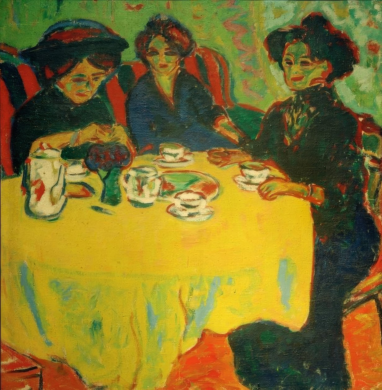 Salongbord av Ernst Ludwig Kirchner