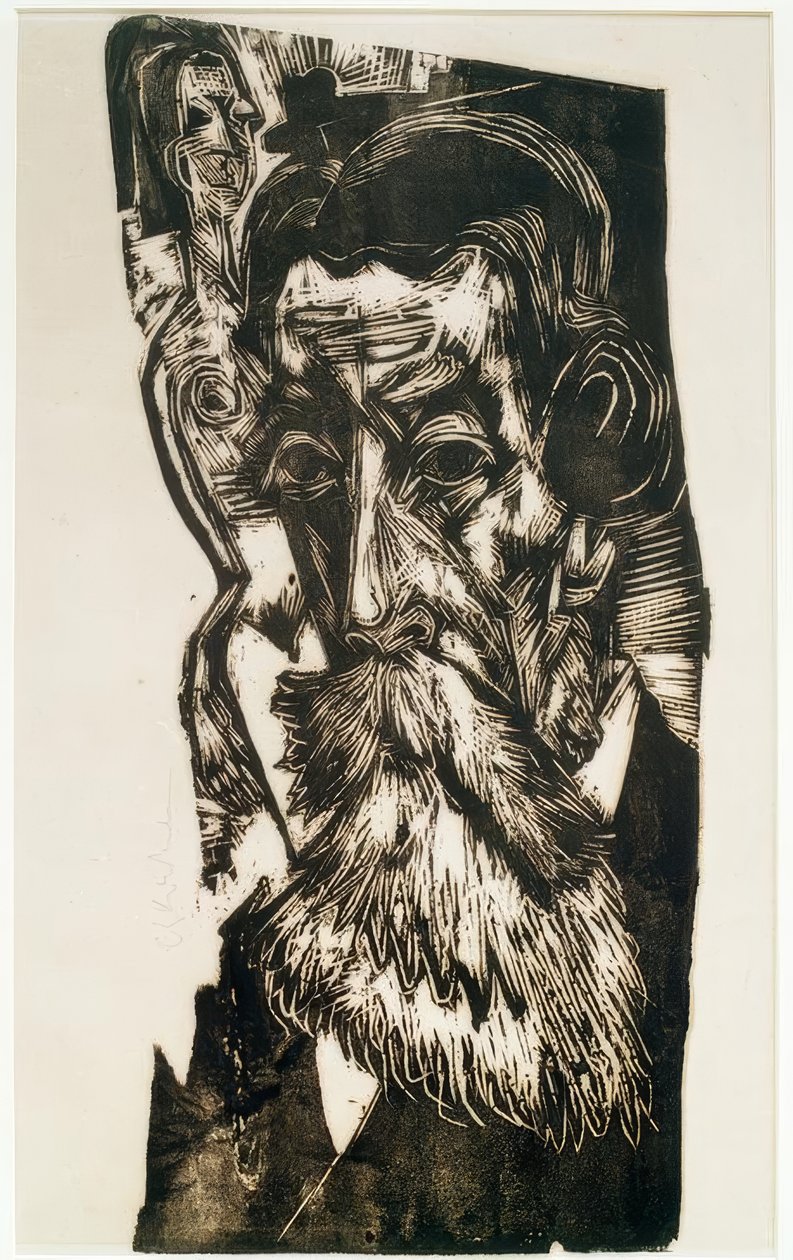 Leder for Ludwig Schames av Ernst Ludwig Kirchner