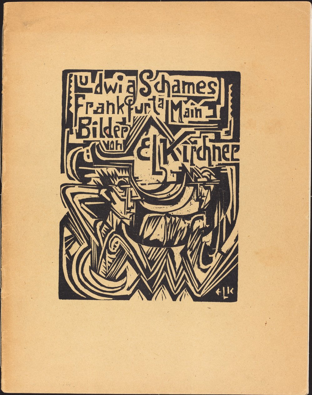 Ludwig Schames Frankfurt a Main Bilder av E L Kirchner (Ludwig Schames Frankfurt a Main Bilder av E L Kirchner) av Ernst Ludwig Kirchner
