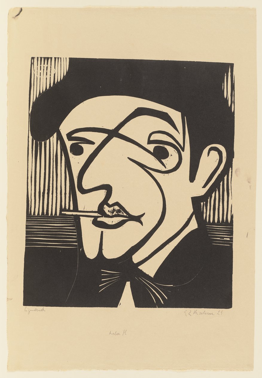 Maler M. av Ernst Ludwig Kirchner