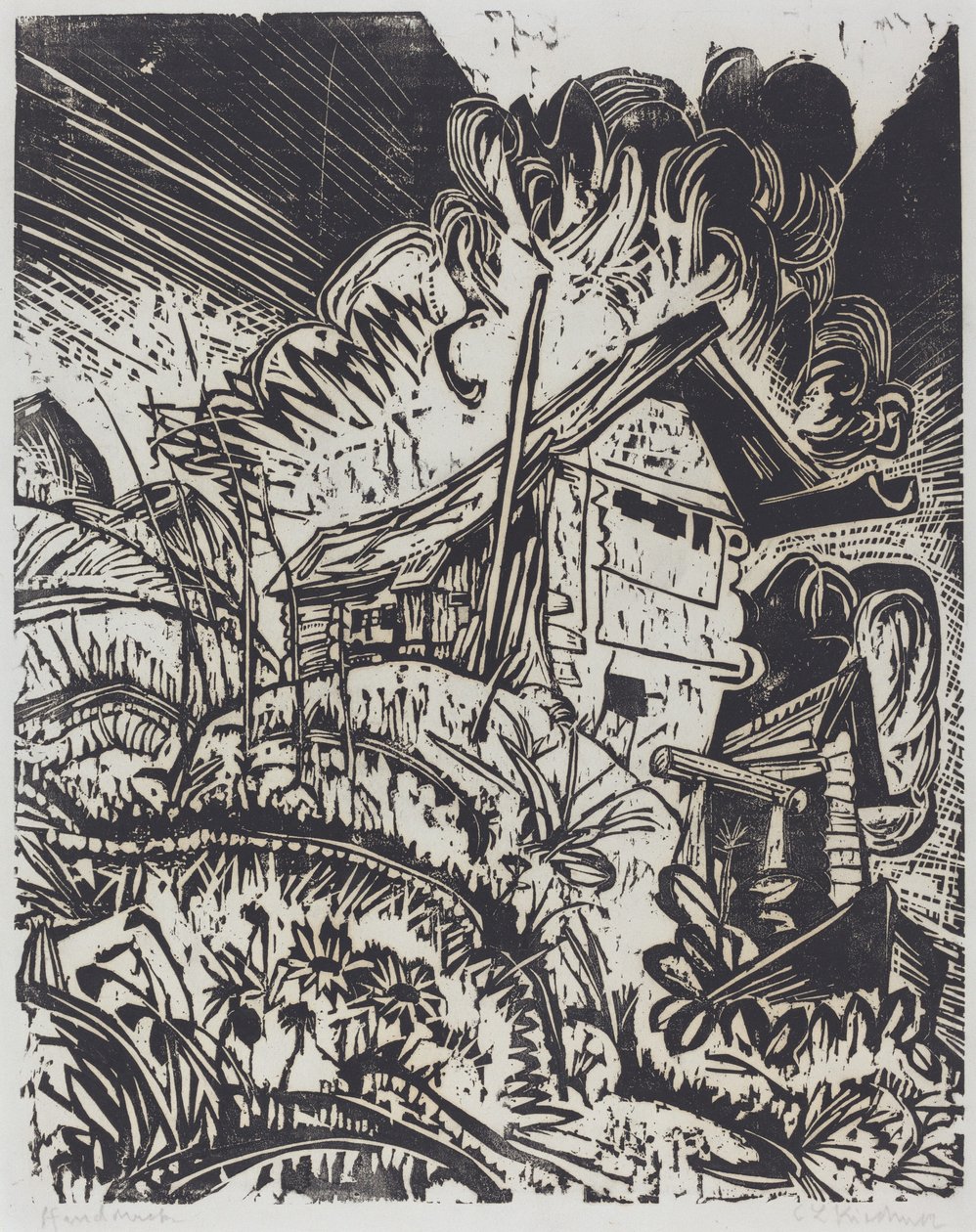 Casa de munte norvegiană av Ernst Ludwig Kirchner