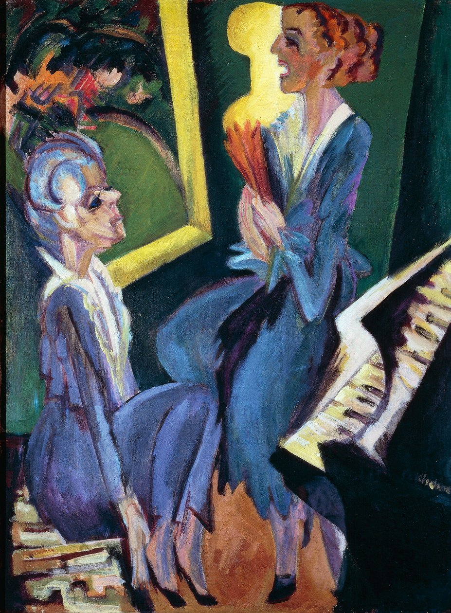 Musikkrom av Ernst Ludwig Kirchner