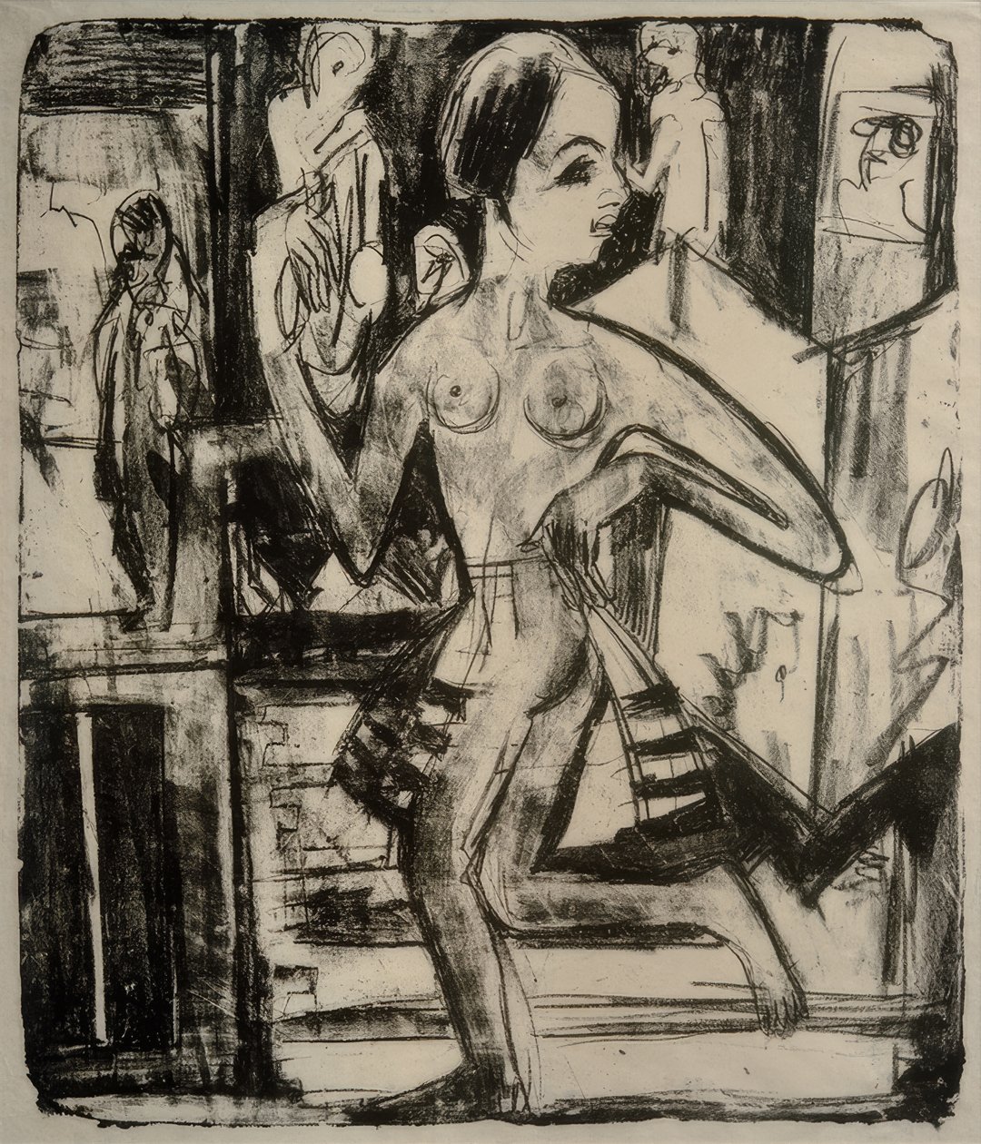 Nakendanser av Ernst Ludwig Kirchner