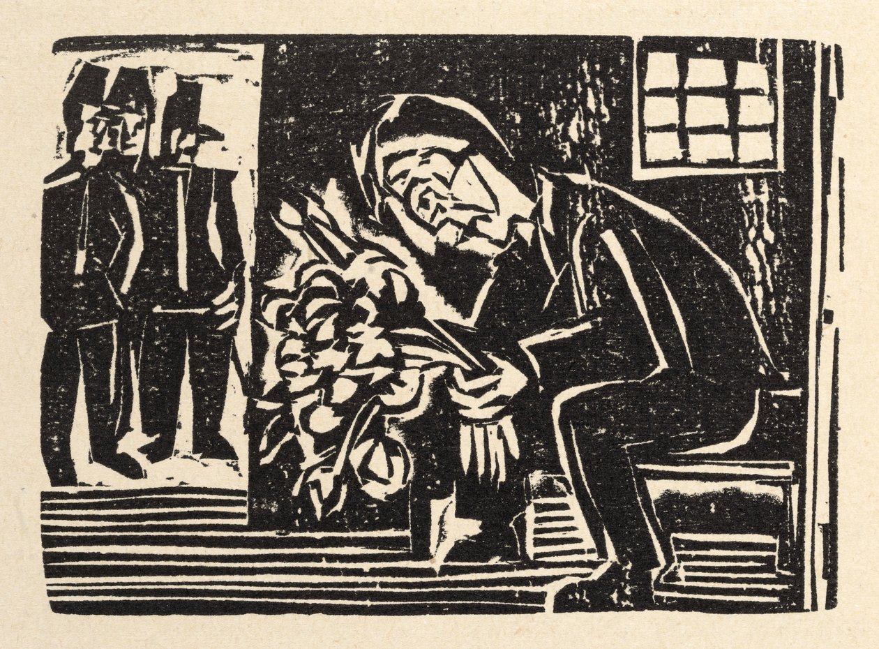 Ved hovedveien. Fortellinger av Jakob Bosshart. Fredens apostel - I cellen av Ernst Ludwig Kirchner