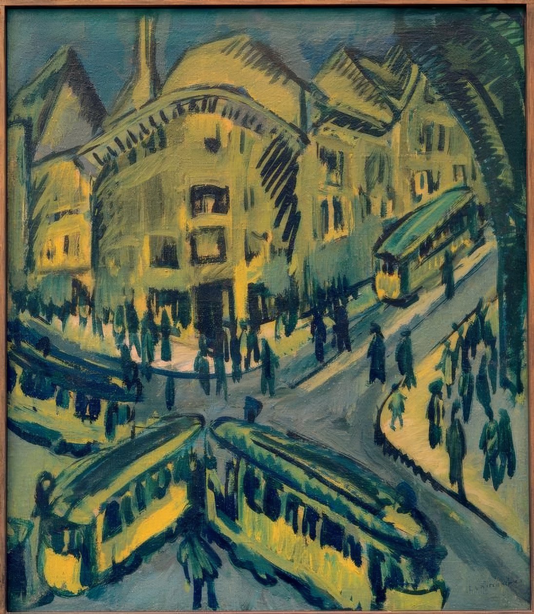 Nollendorfplatz av Ernst Ludwig Kirchner