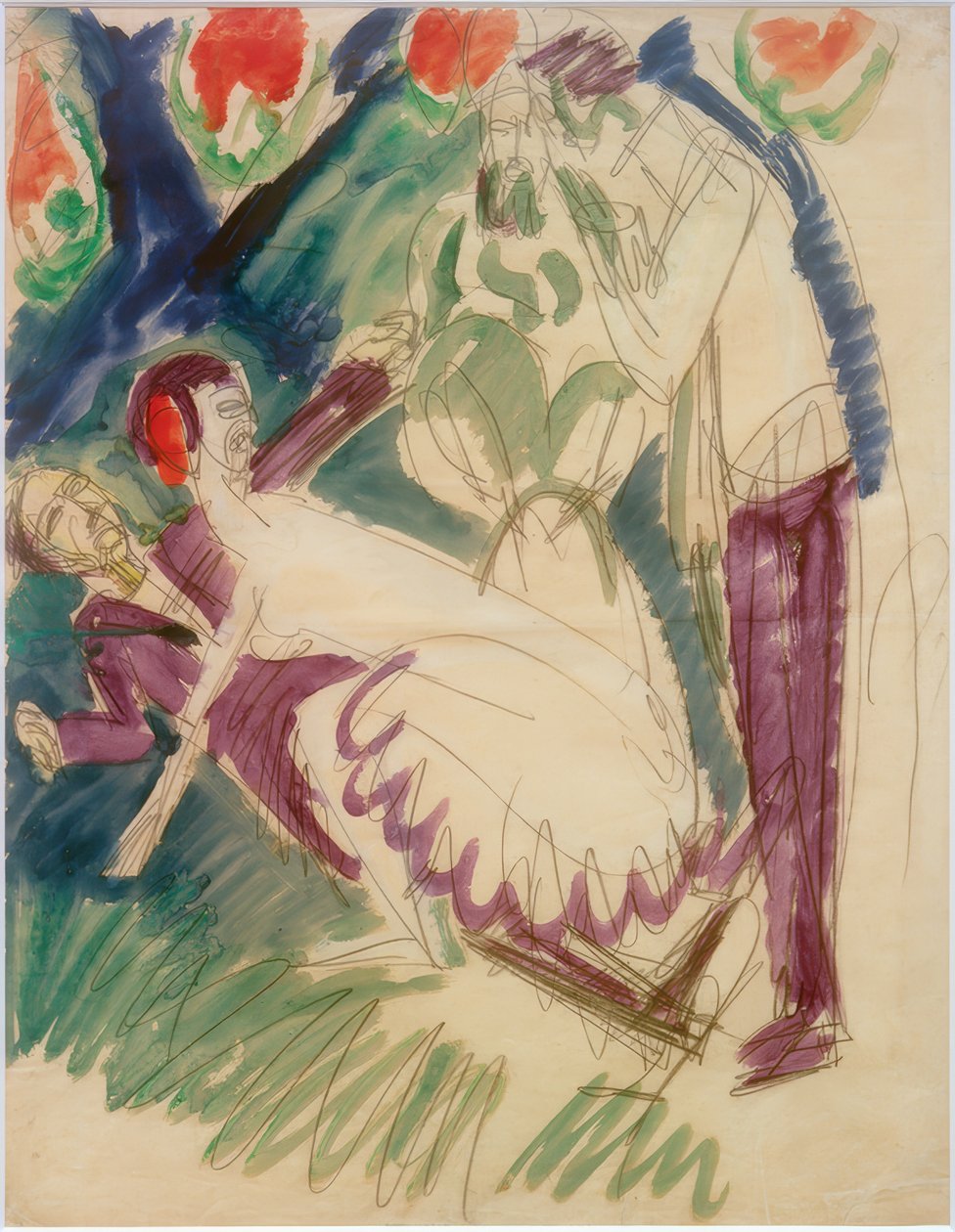 Pantomime av Ernst Ludwig Kirchner